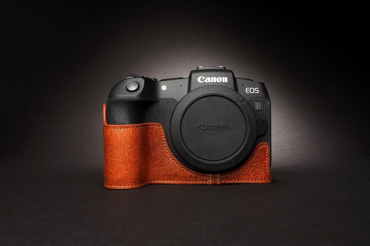 Genuine Real Leather Half Camera Case Bag Cover for Canon EOS RP eBay